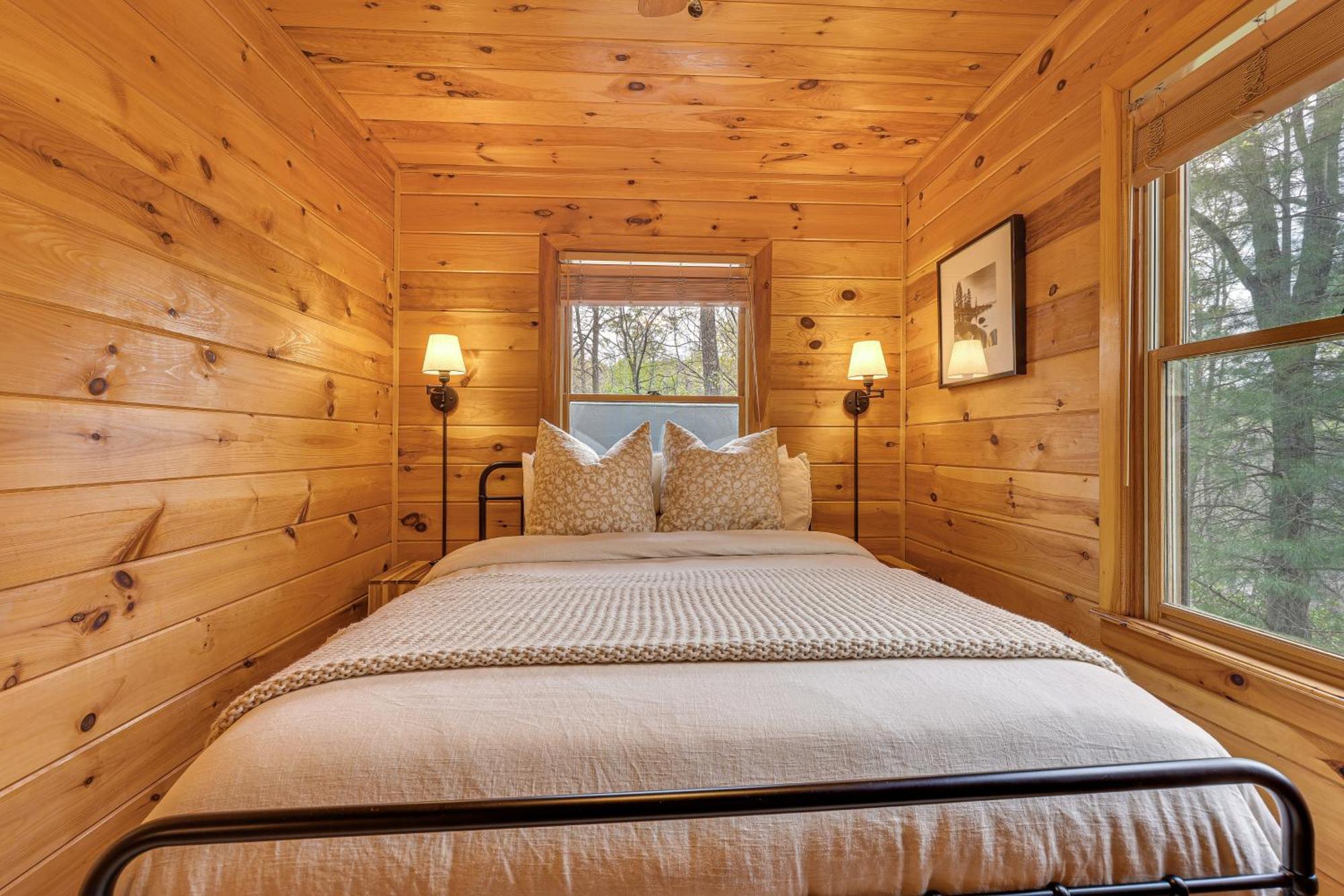 Cozy Cabin In Private Location With Hot Tub And Grill! Blue Ridge Eksteriør billede